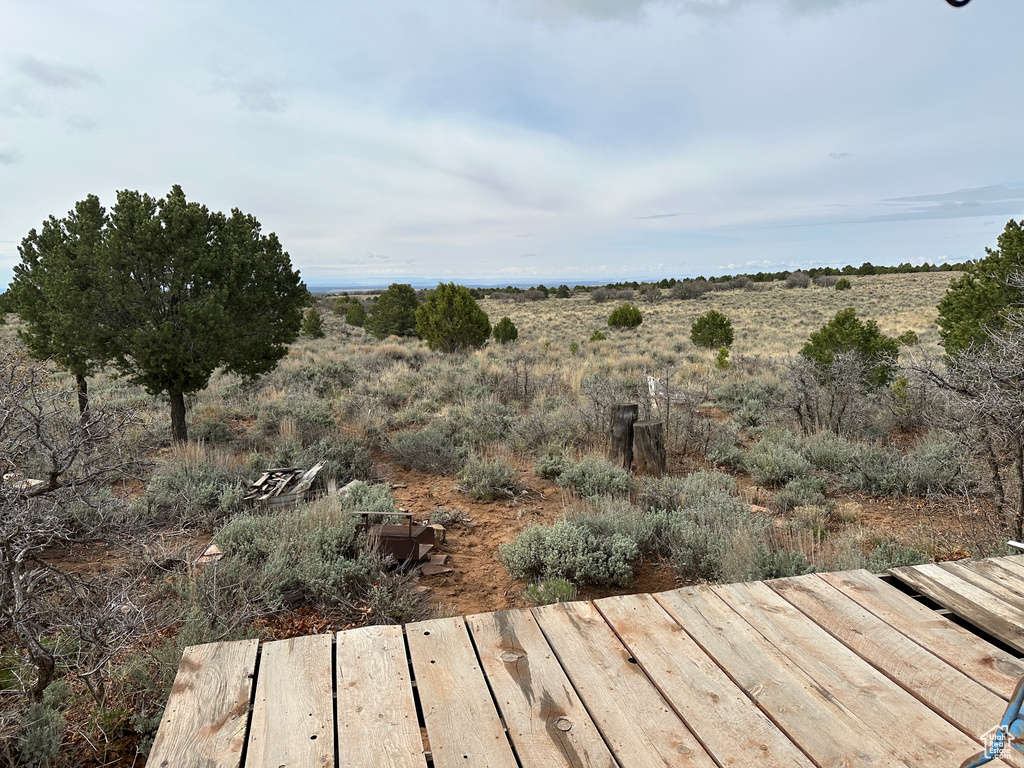 View of deck