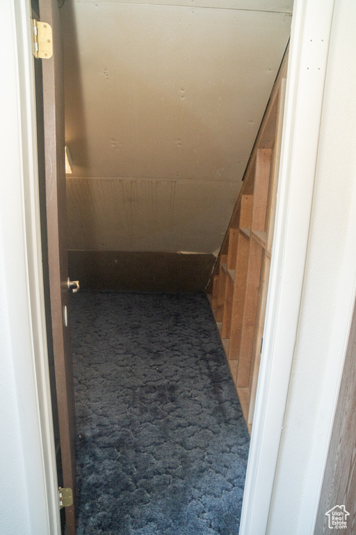 Corridor with carpet
