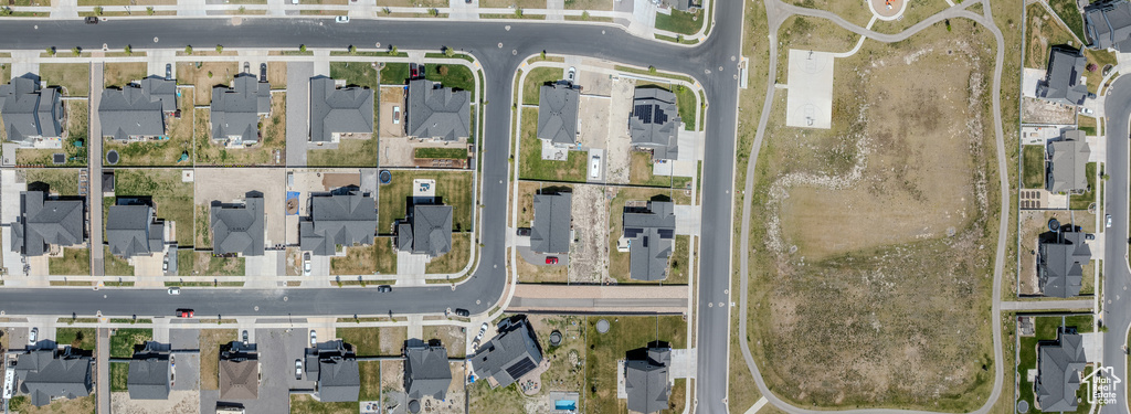View of property location with property boundaries highlighted and nearby suburban area