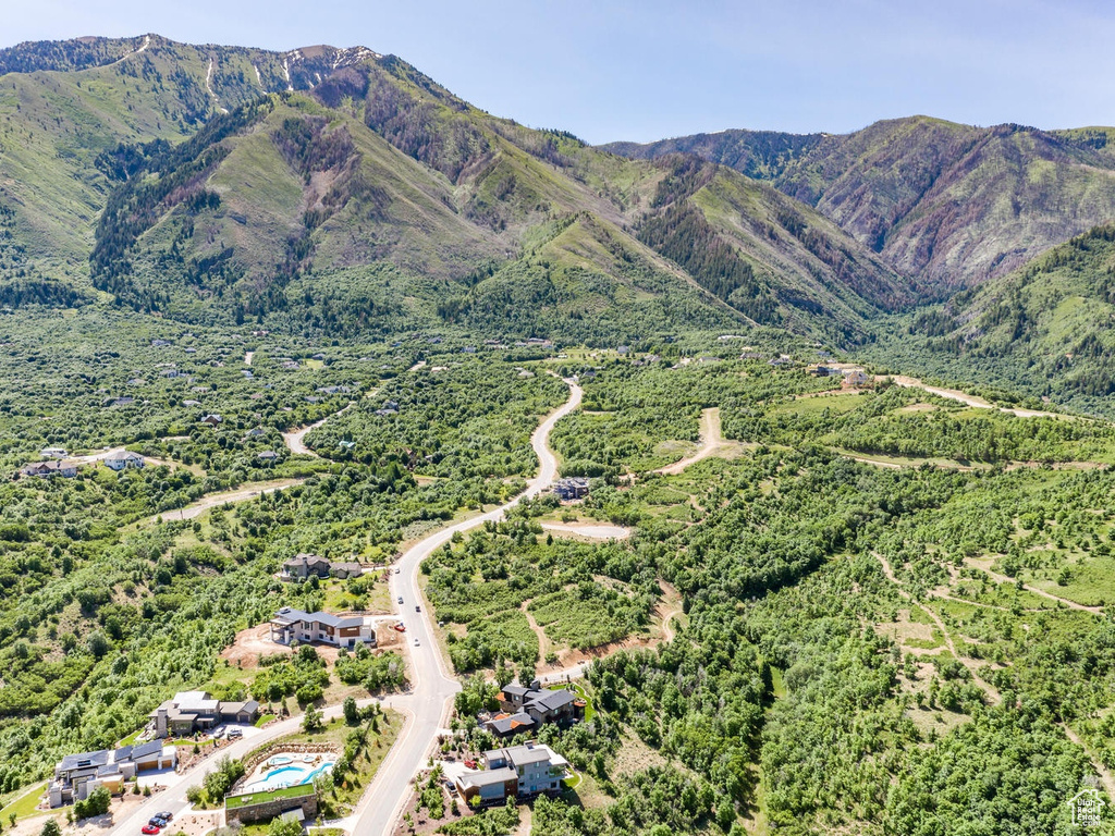 View of mountain backdrop