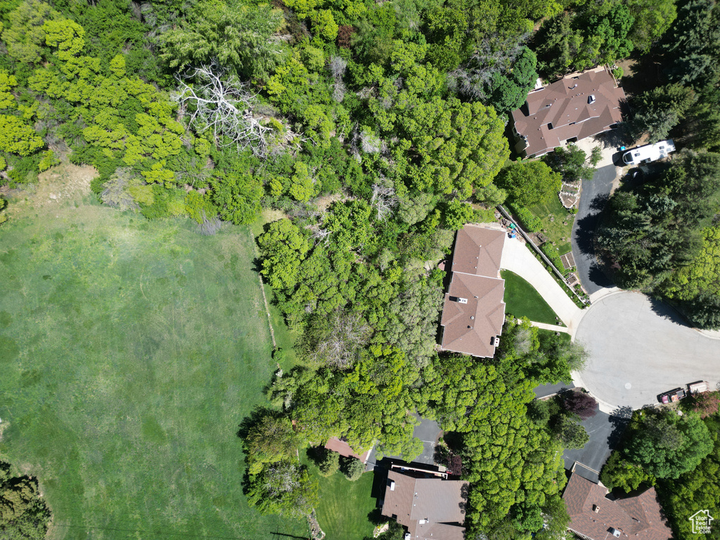Aerial view of property and surrounding area