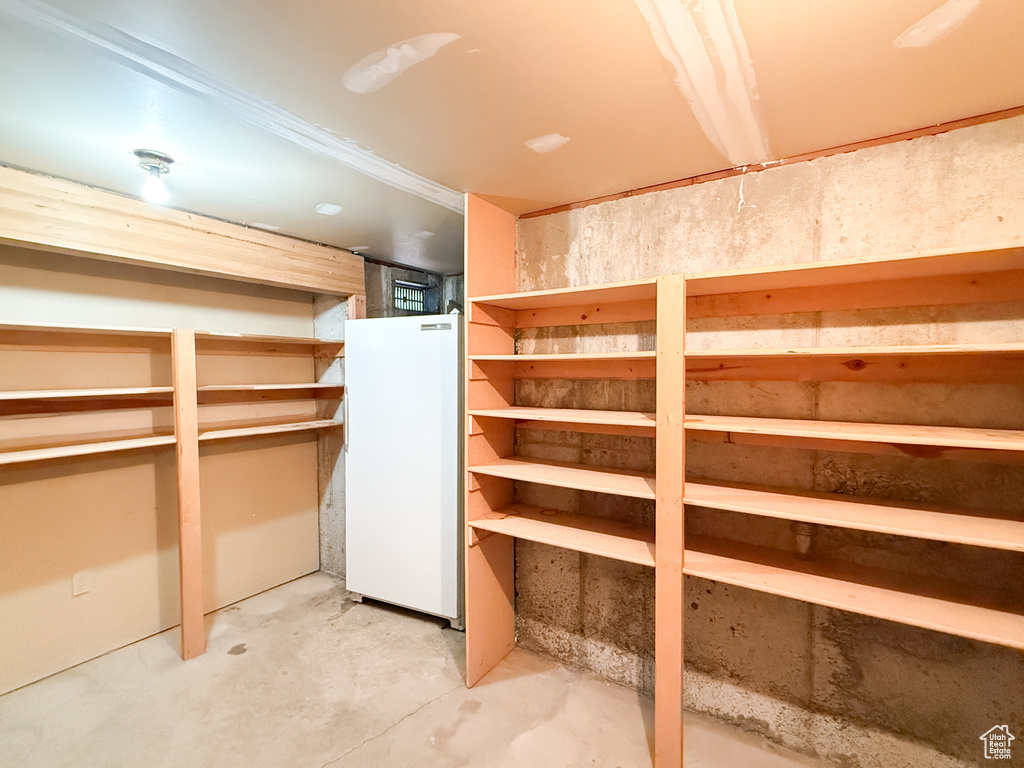 View of storage area