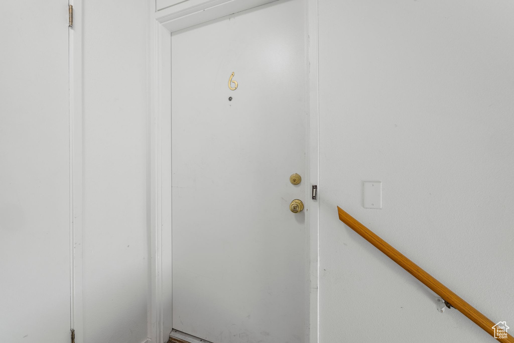 View of entrance to property