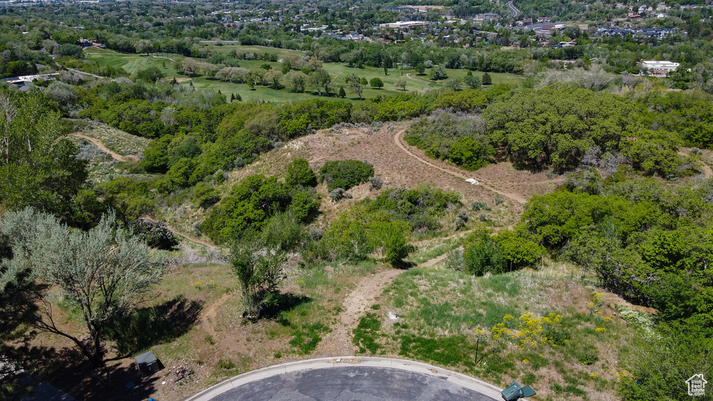 Aerial view of property's location