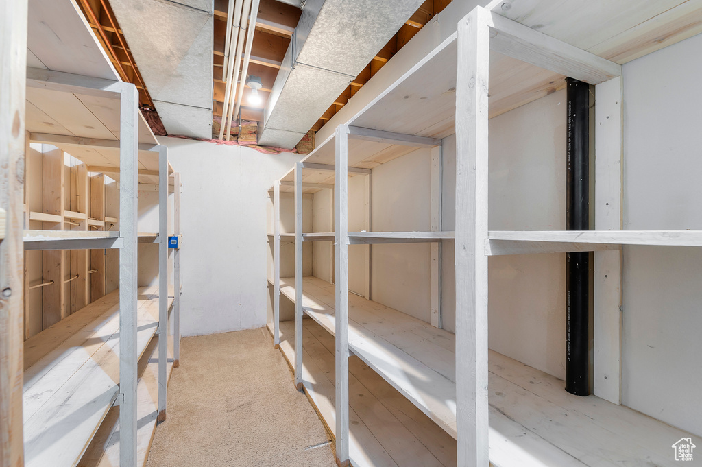 View of storage area