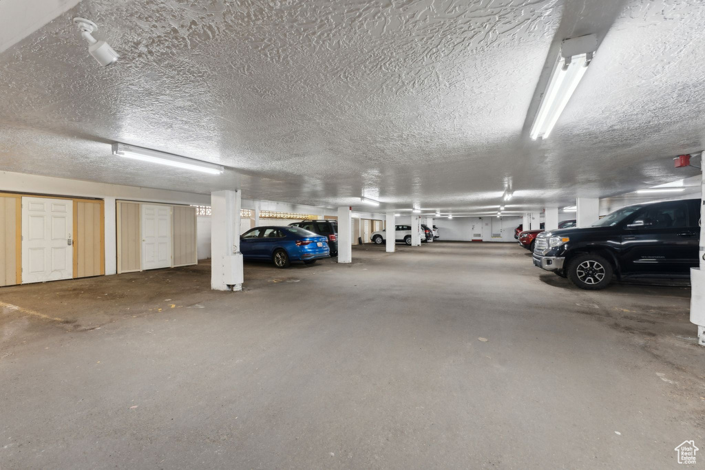 View of parking garage