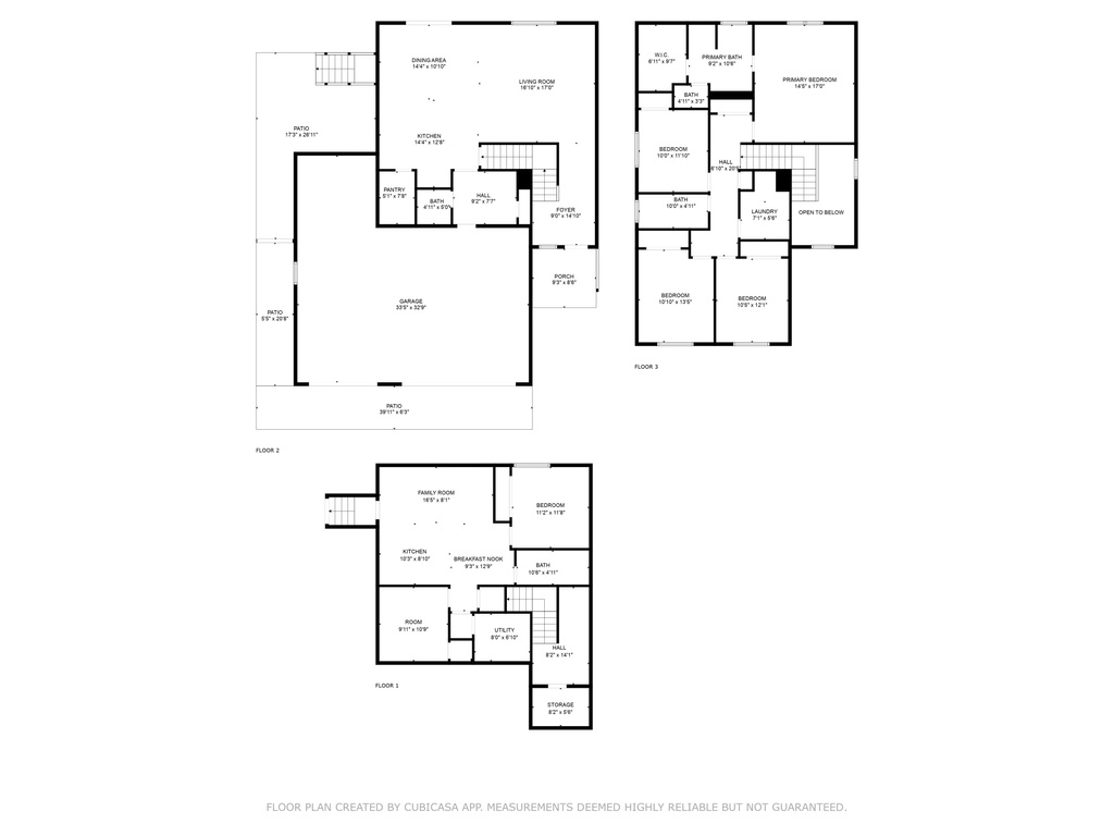 Floor plan / room layout
