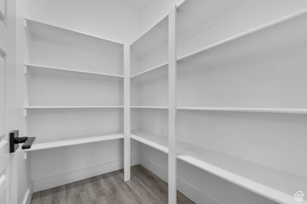 View of storage area