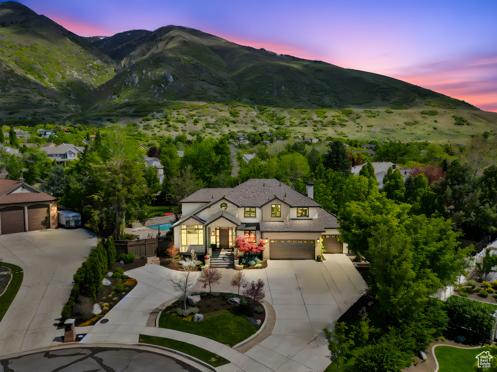 View of mountain backdrop