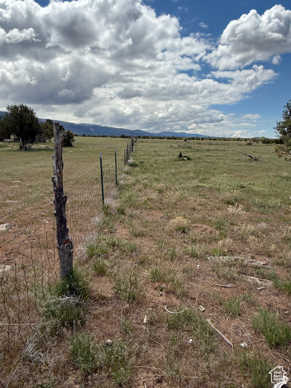 View of yard featuring a rural view