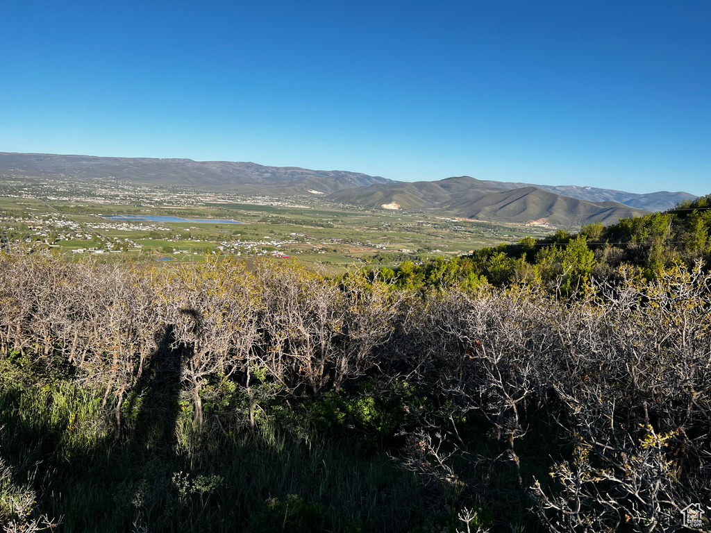 View of mountain backdrop
