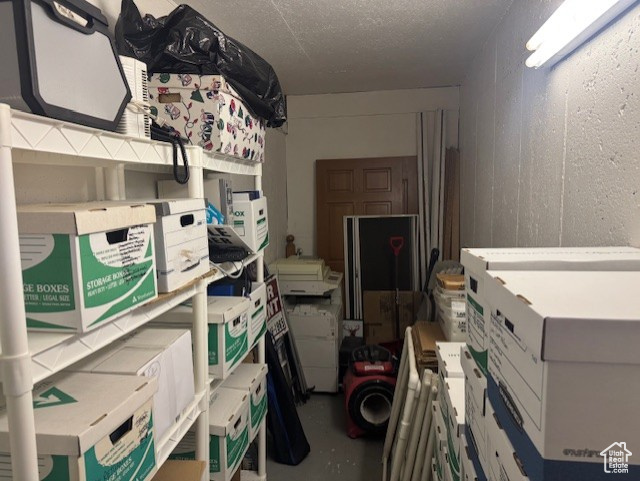 View of storage room