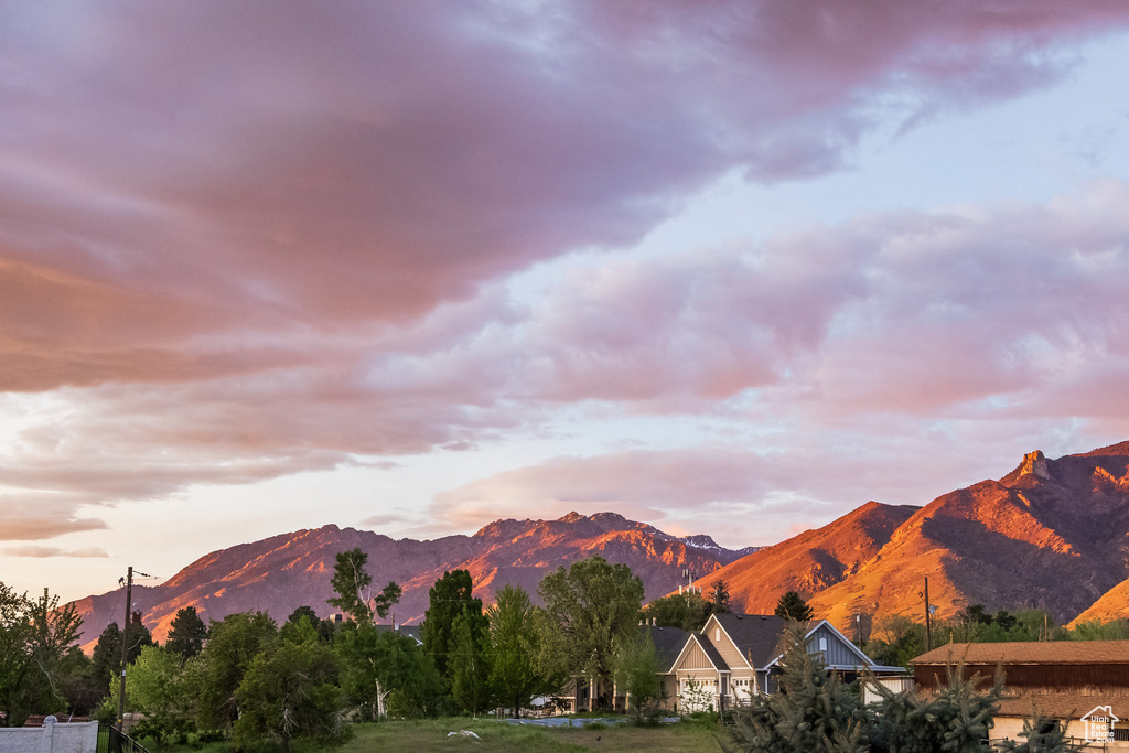 View of mountain backdrop