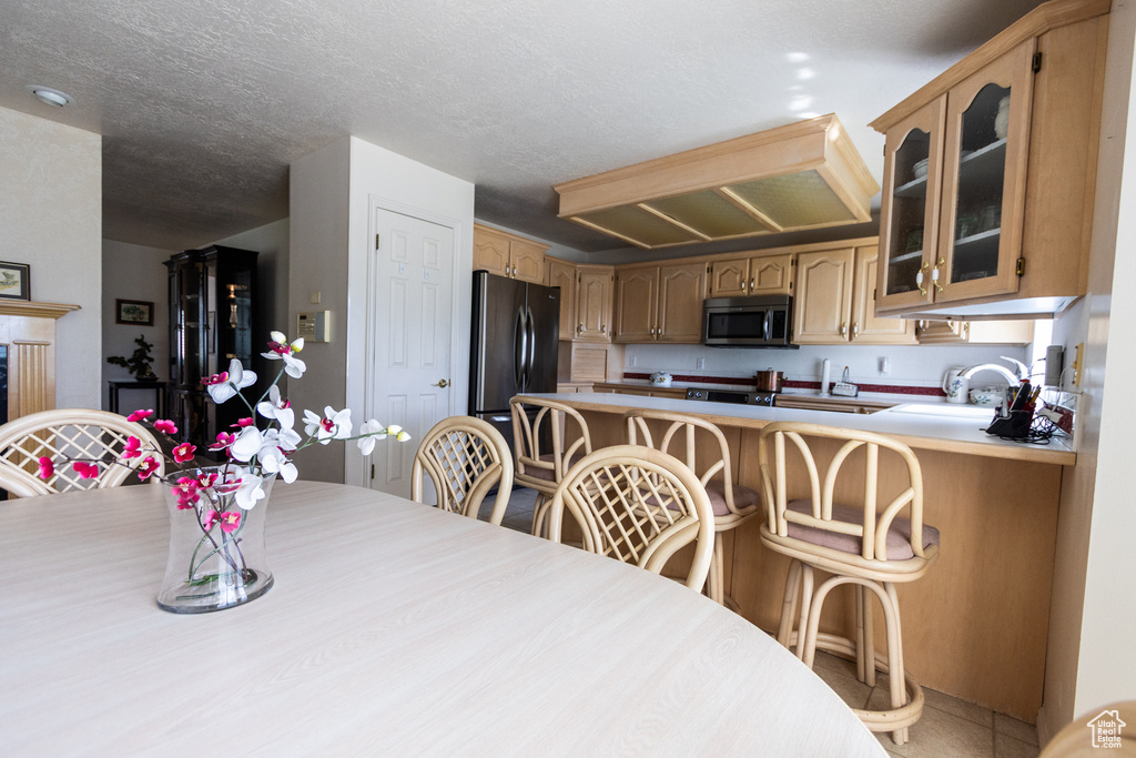 View of dining space