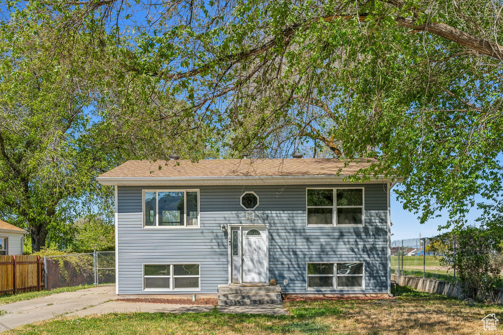View of front of house