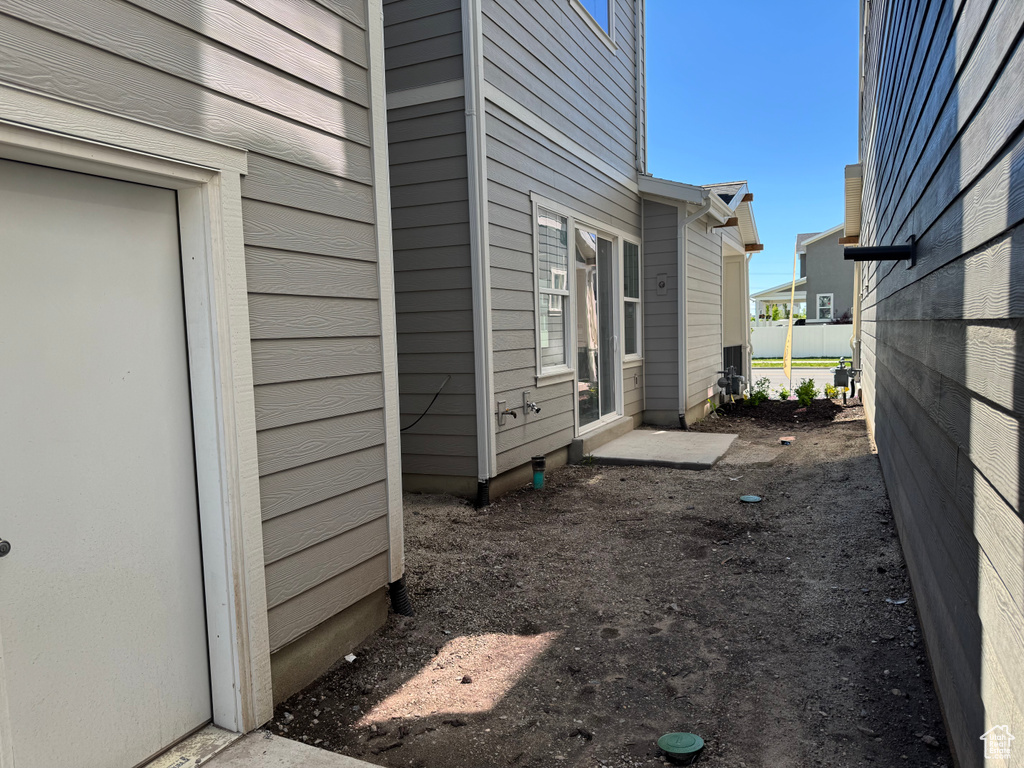 View of side of home
