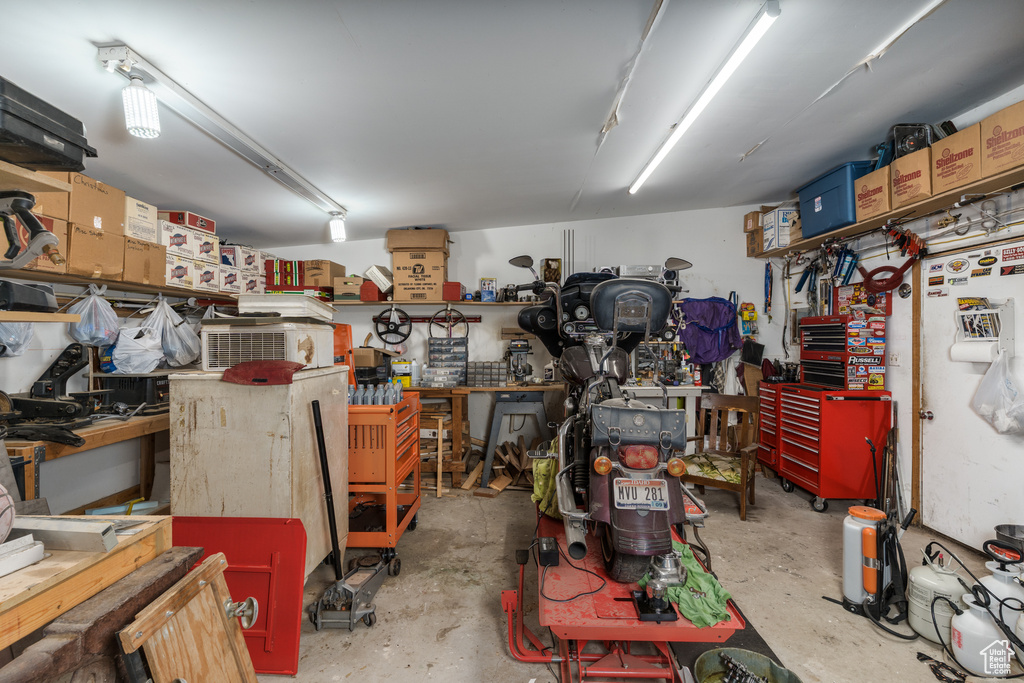 View of storage room