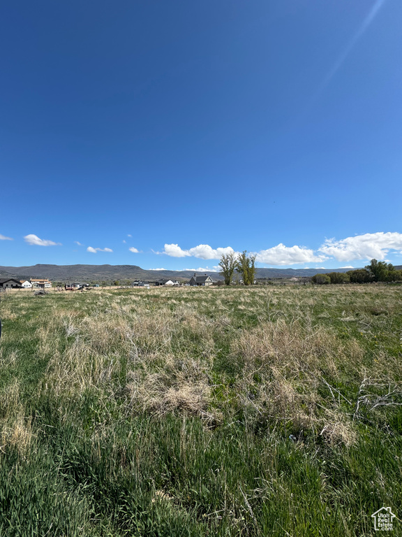 Mountain view featuring rural landscape