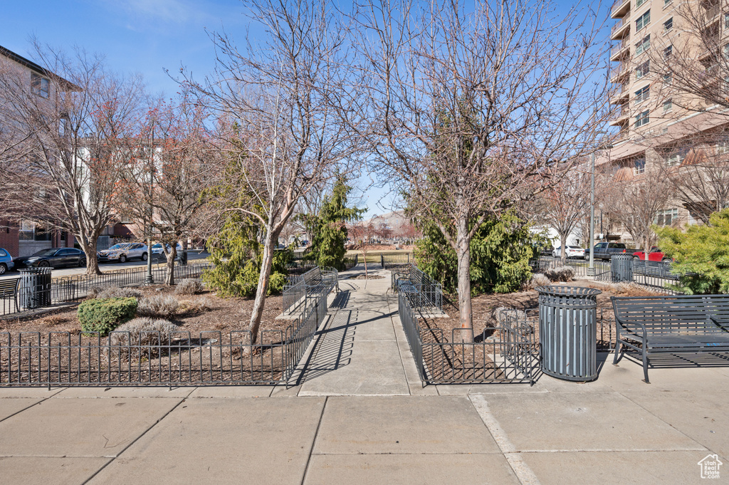 View of community with fence