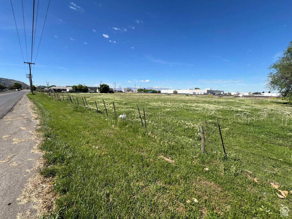 View of local wilderness with rural landscape