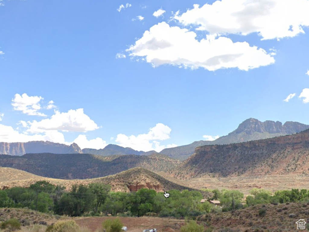 View of mountain backdrop