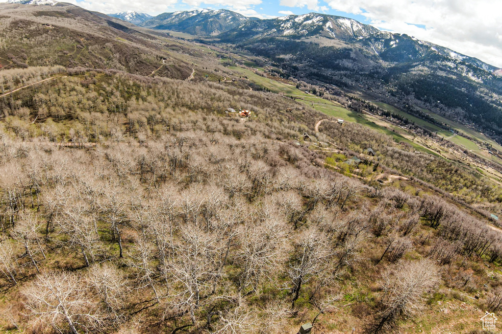 View of mountain backdrop