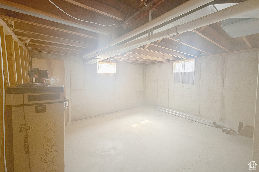 View of basement