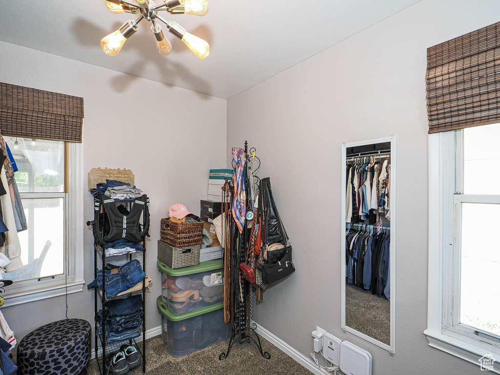 View of storage area