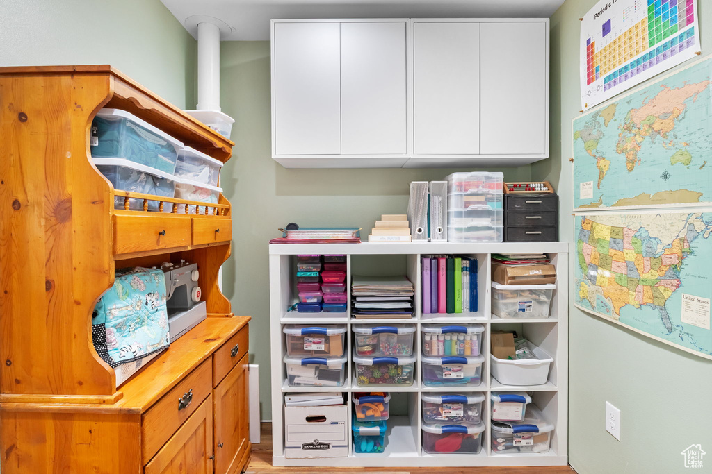 View of storage room