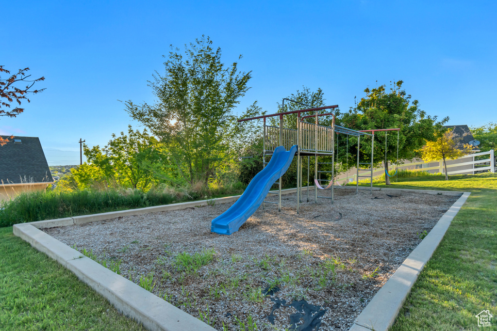 View of community play area