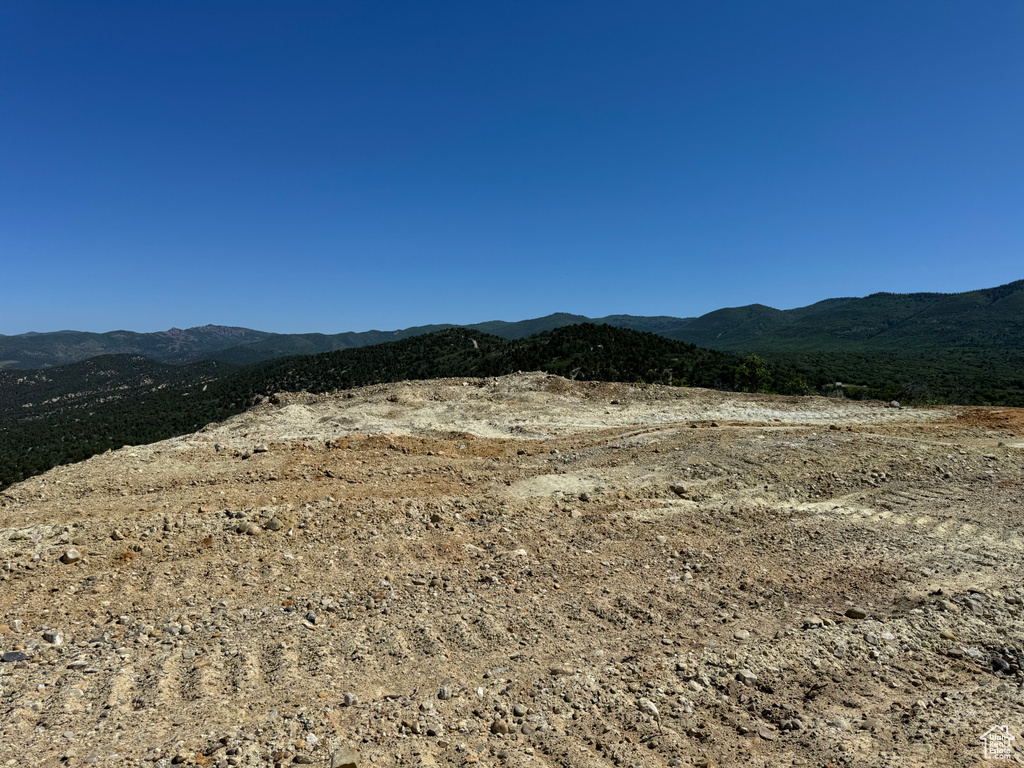 View of mountain backdrop