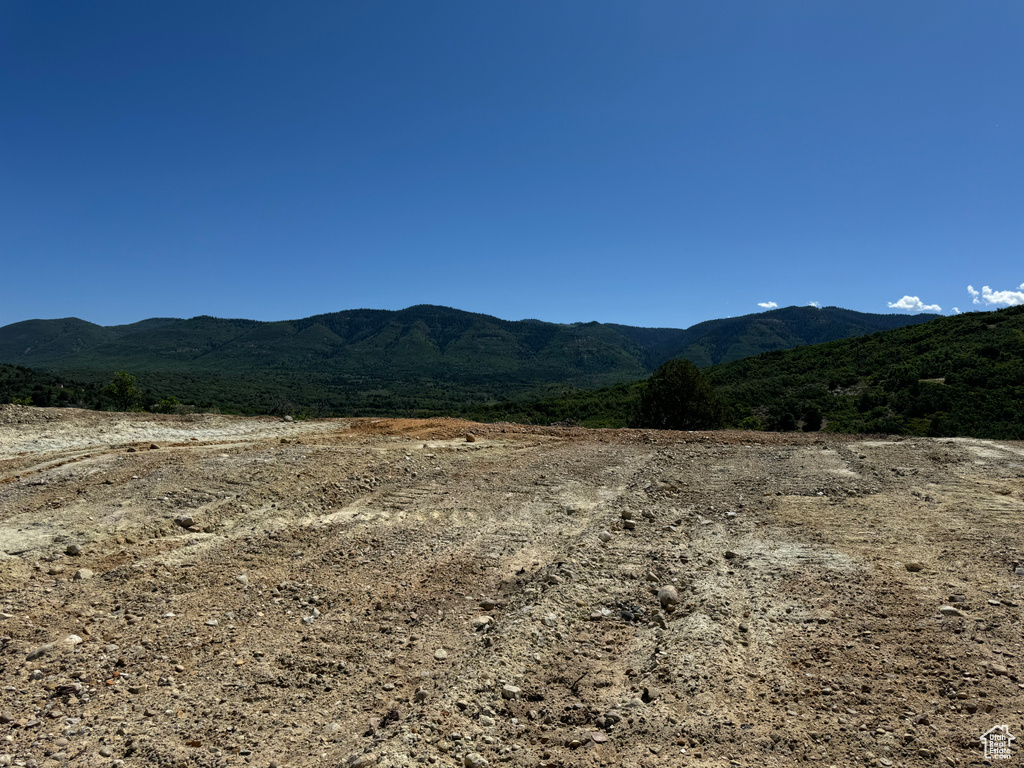 View of mountain backdrop