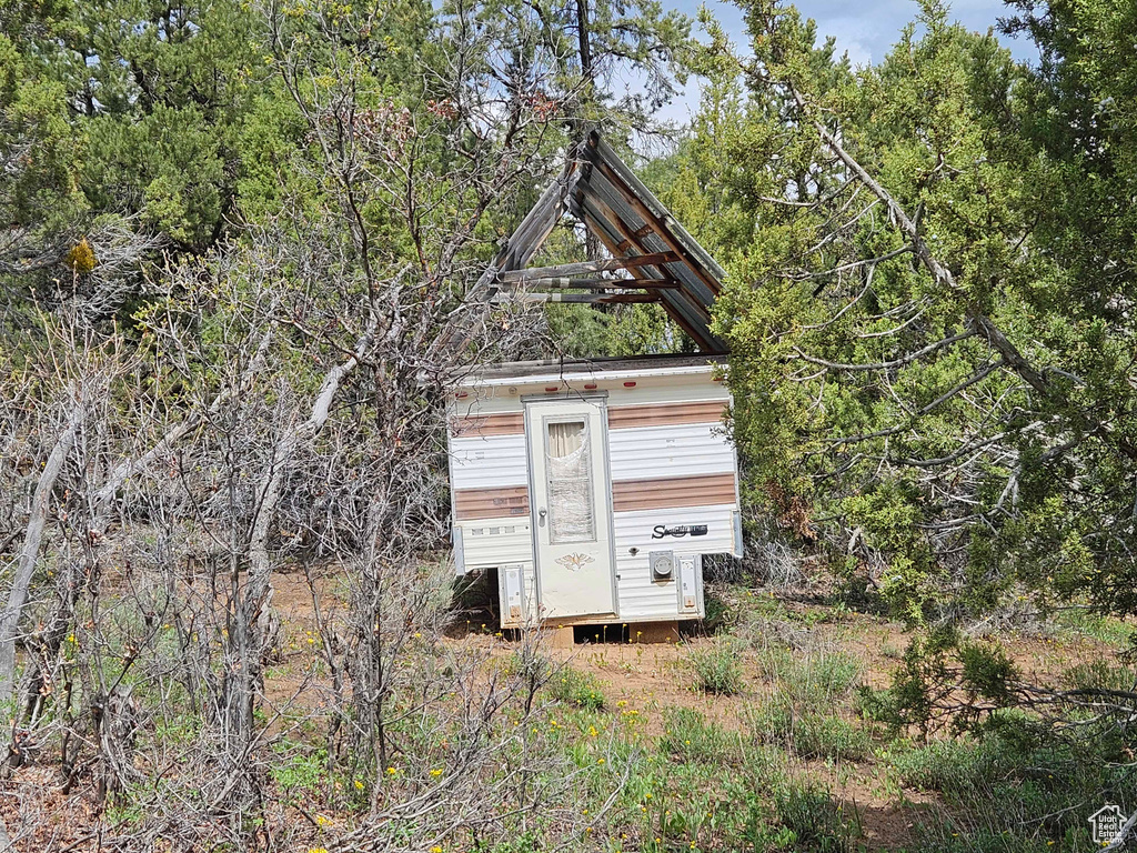 View of outdoor structure