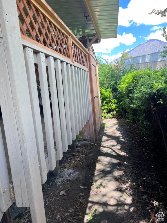 View of side of home
