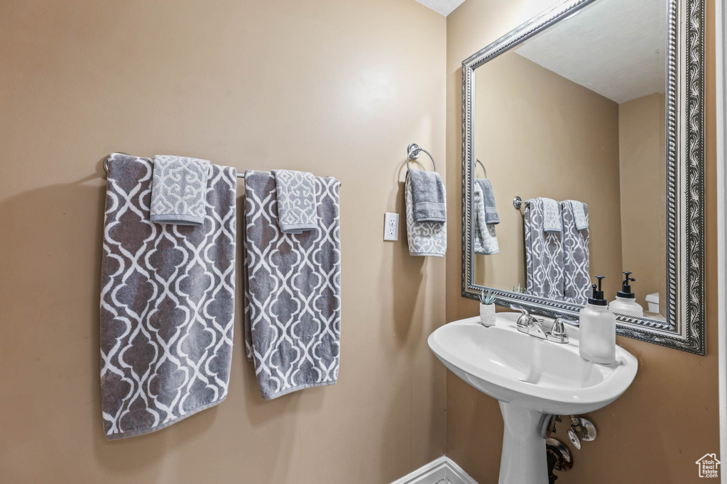 View of bathroom