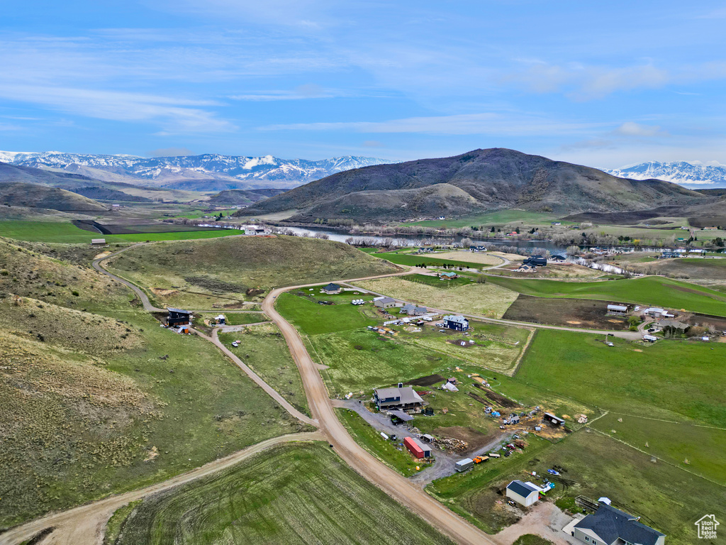 View of property location featuring mountains