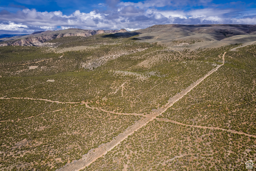 View of mountain background