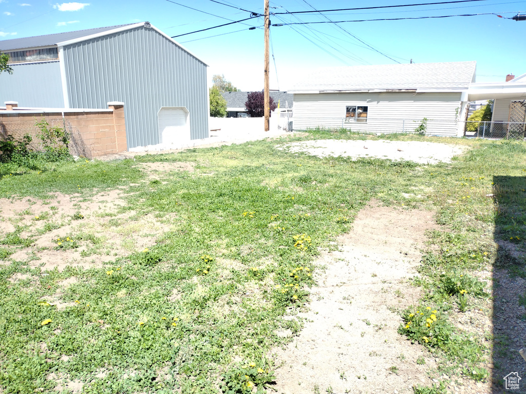 View of yard
