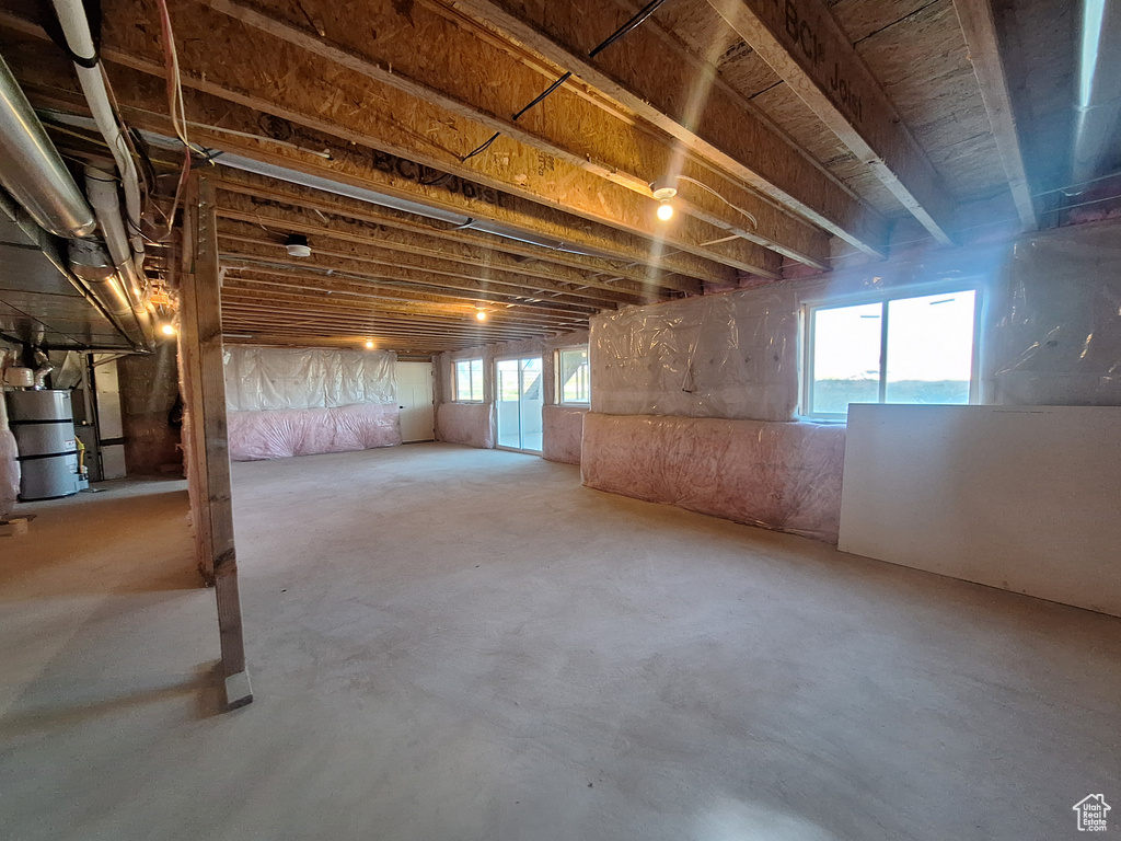 View of basement