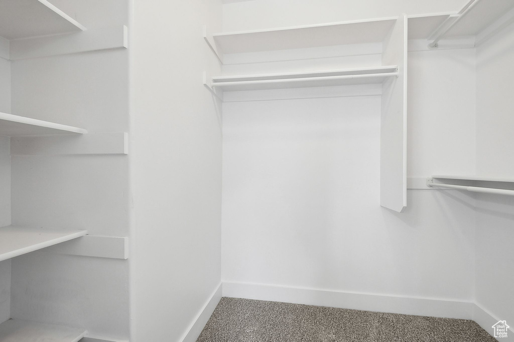 View of spacious closet