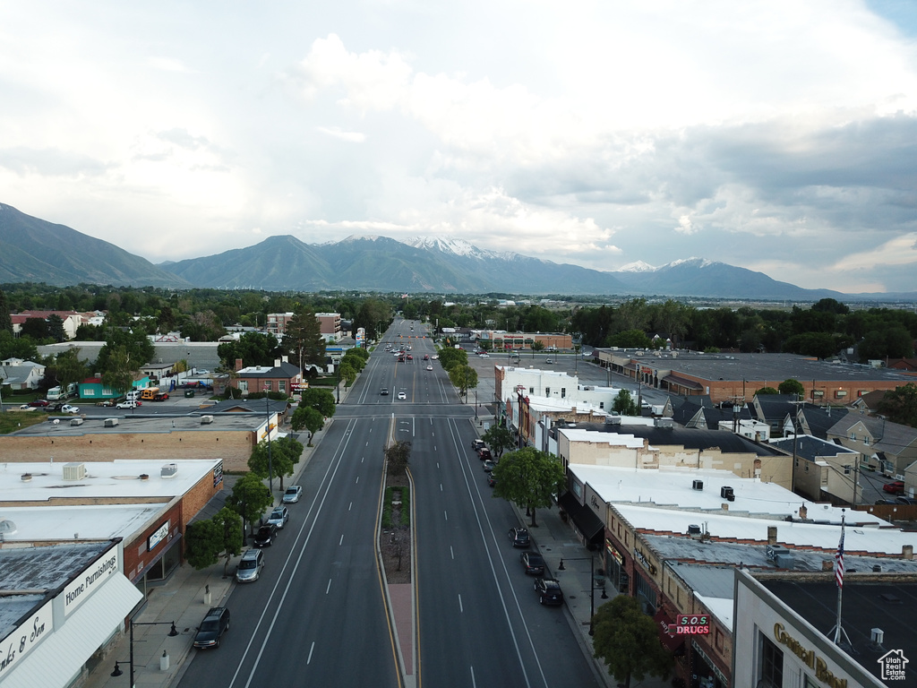 View of mountain backdrop
