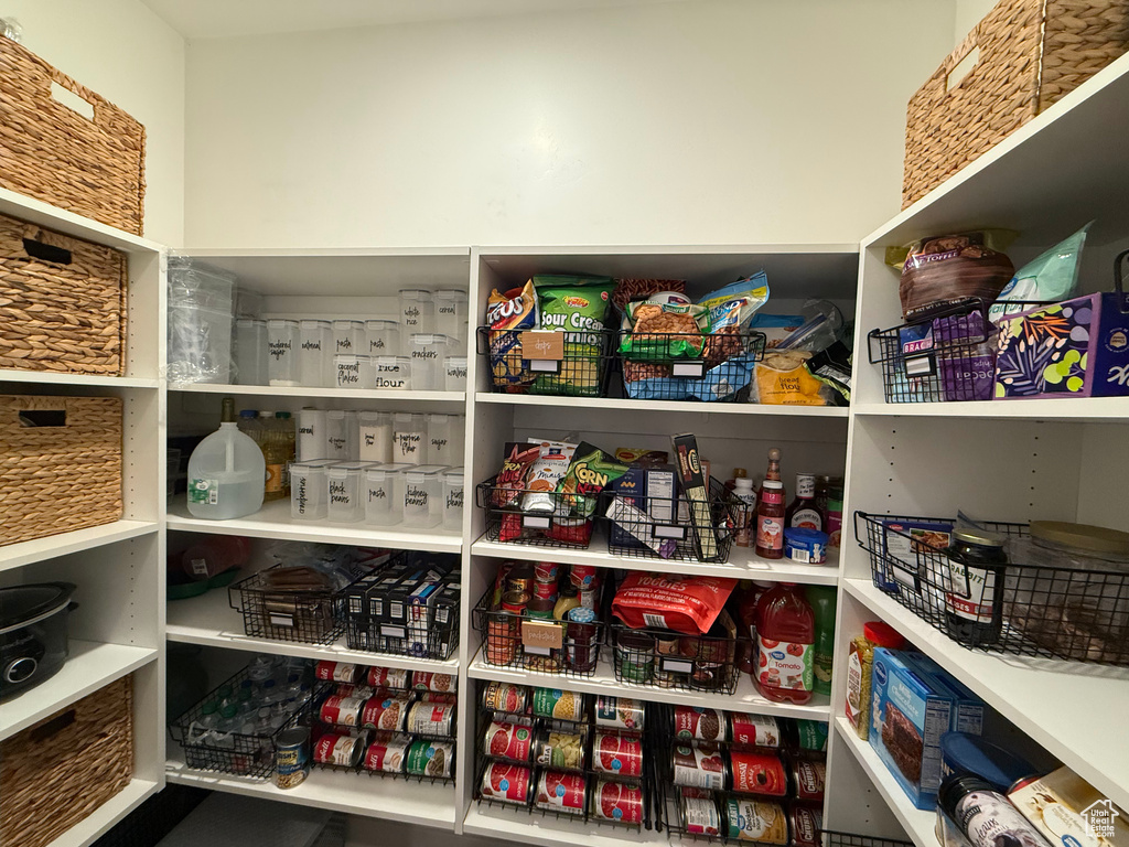 View of pantry