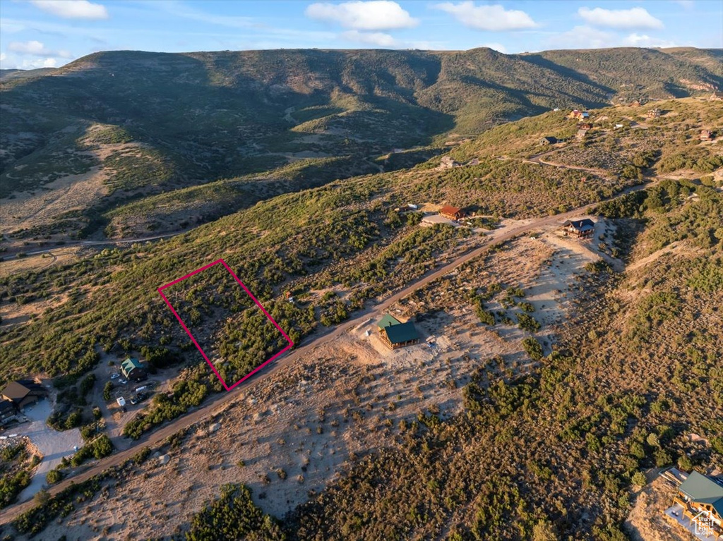 View of mountain background