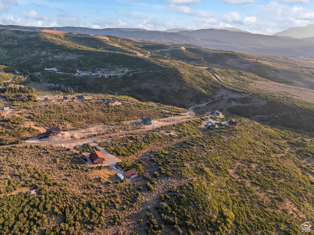 View of mountain background