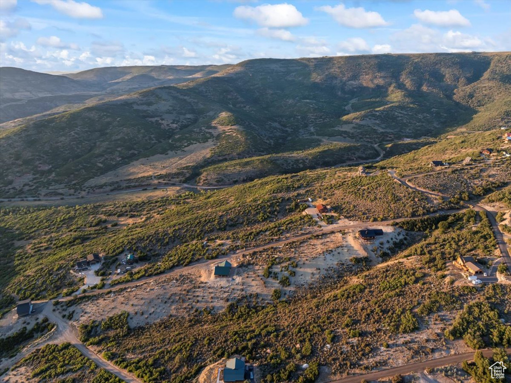 View of mountain background