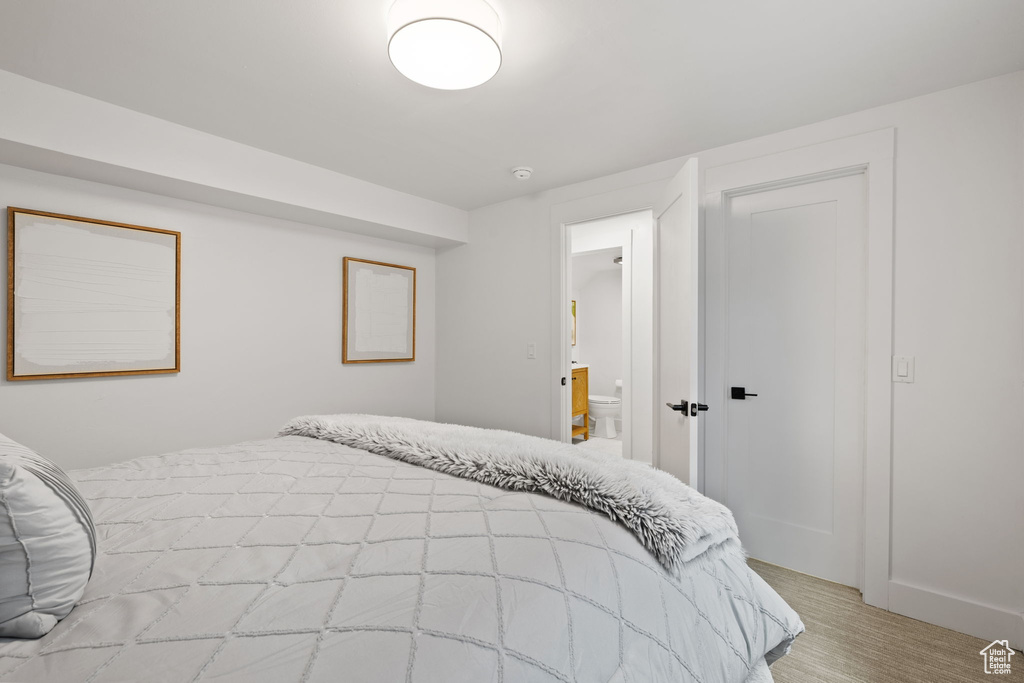 Bedroom with ensuite bath