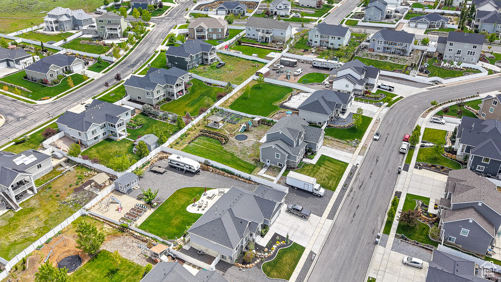 Aerial view of property\\\\\\\'s location with nearby suburban area