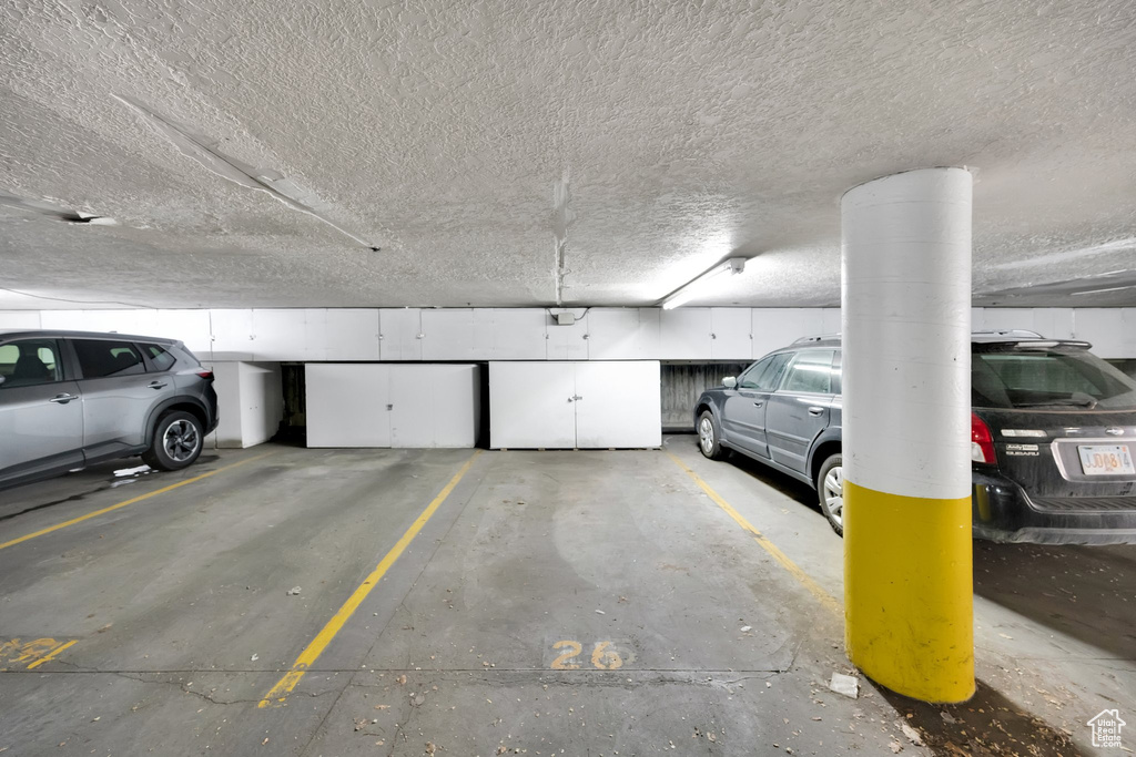 View of parking garage