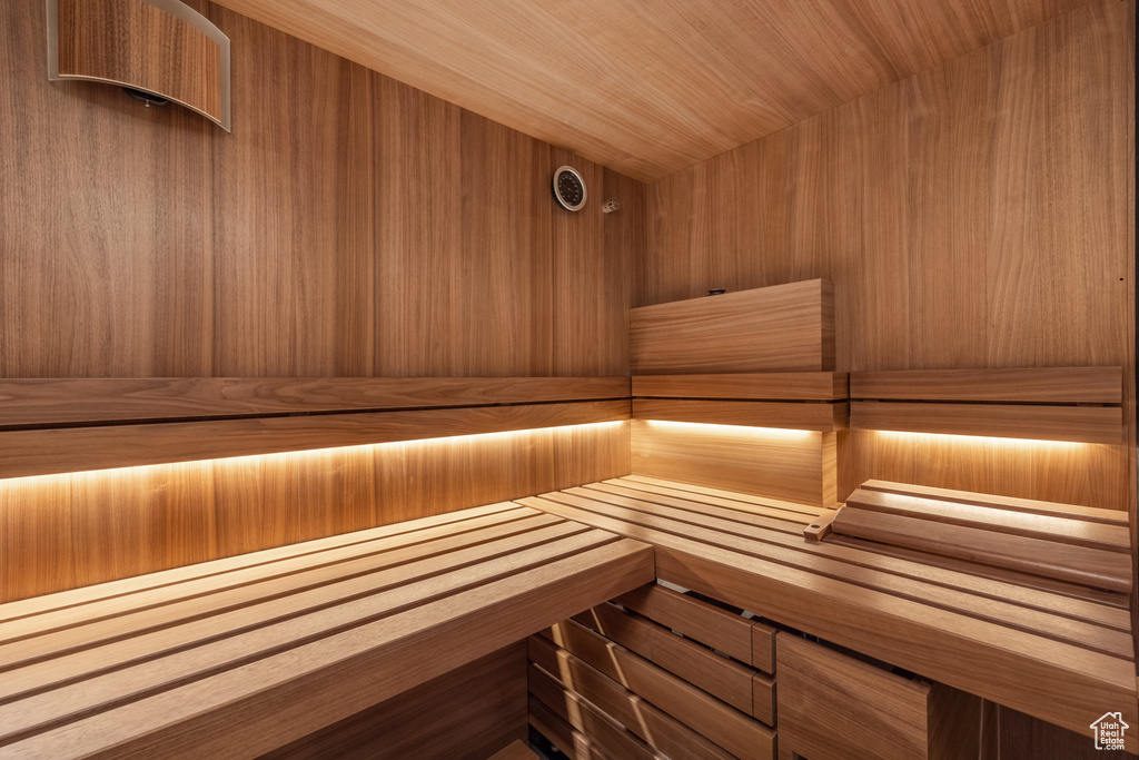 View of sauna