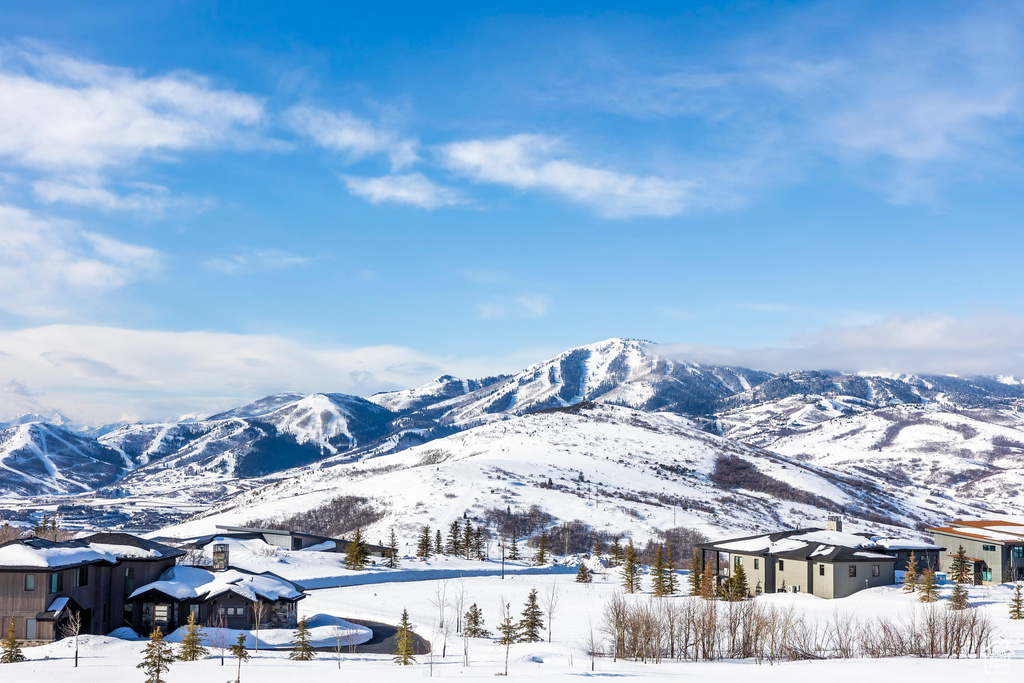 View of mountain background